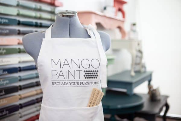 Mango Paint branded painters apron