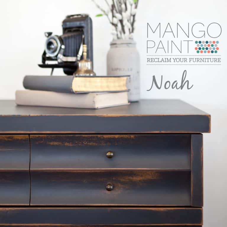Mango painted in Noah and distressed dresser drawer